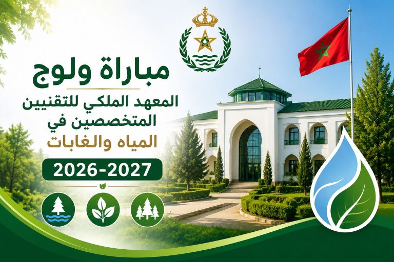 مباراة ولوج المعهد الملكي للتقنيين المتخصصين في المياه والغابات 2026-2027
