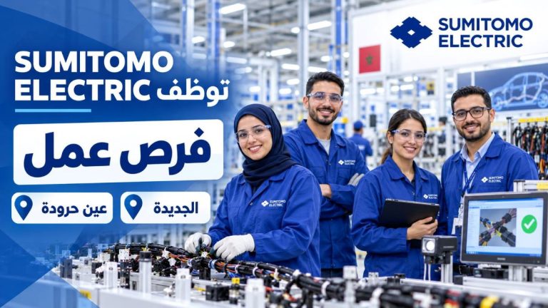 شركة Sumitomo Electric تعلن عن فرص عمل في عين حرودة والجديدة