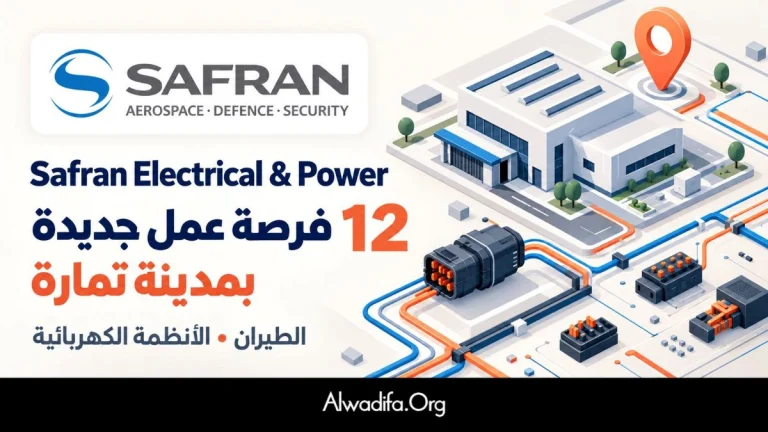 شركة Safran Electrical & Power تعلن عن 12 فرصة عمل جديدة بمدينة تمارة